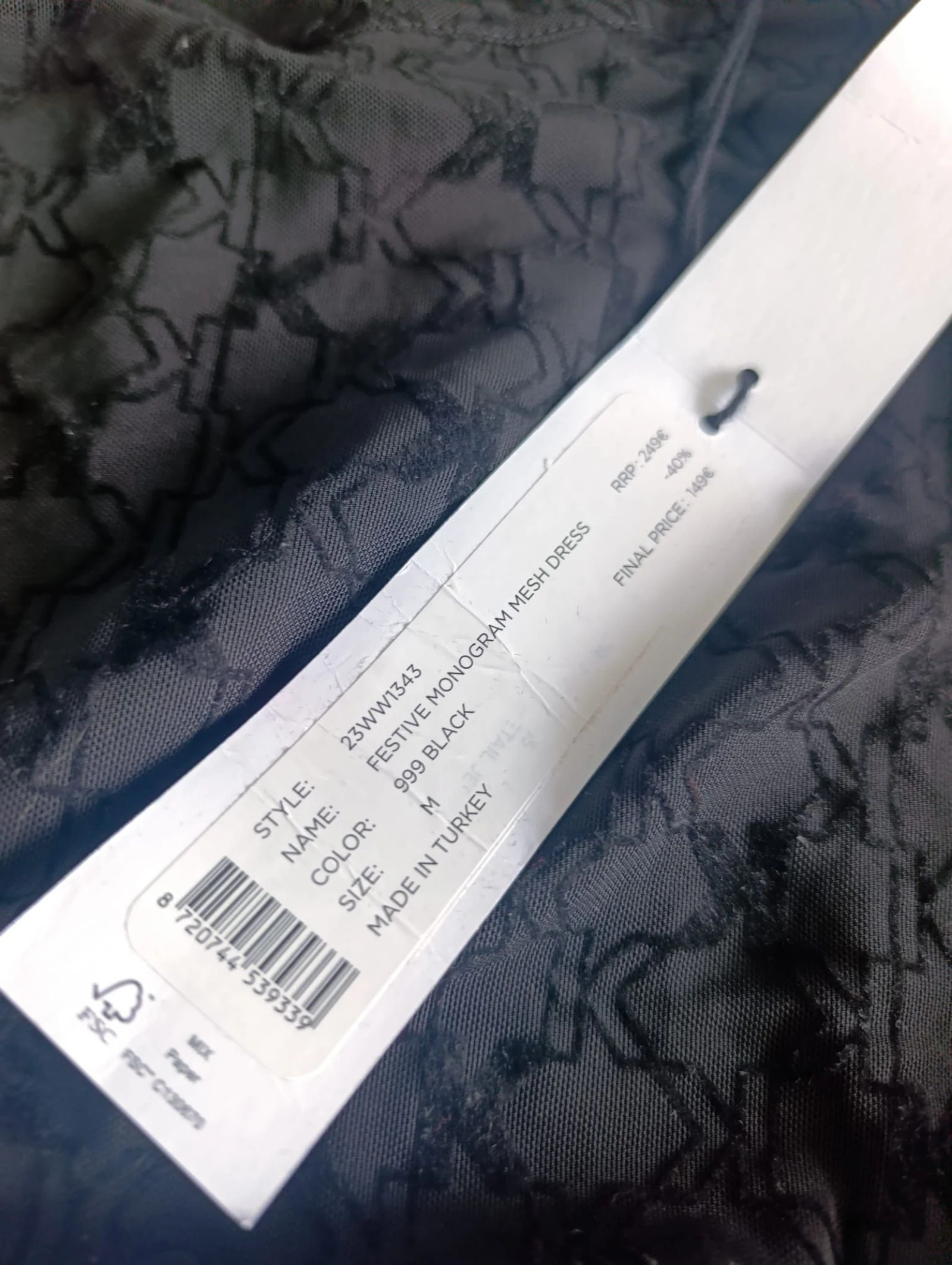 Vestido Karl Lagerfeld de ocasião tamanho M – photo 7